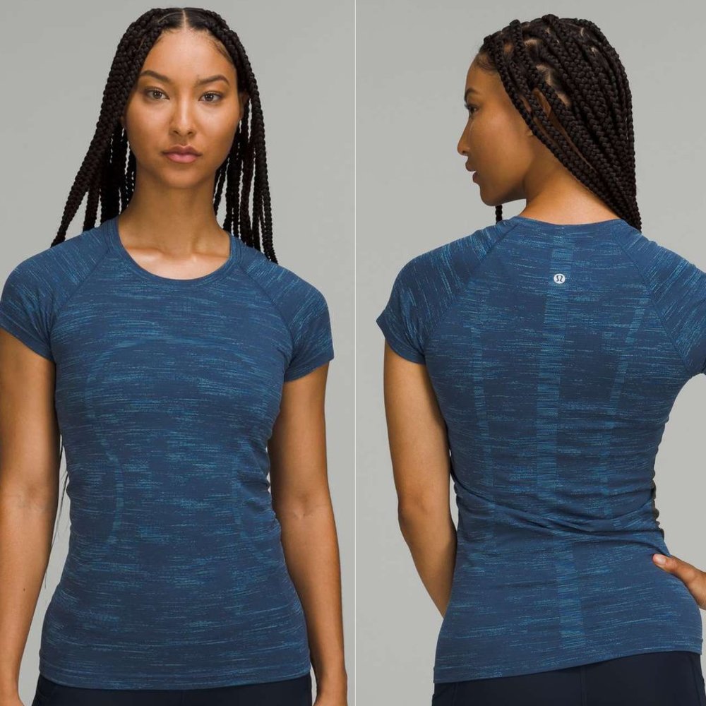 Lululemon Swiftly Tech Short-Sleeve Shirt 2.0 Blazer Blue Tone